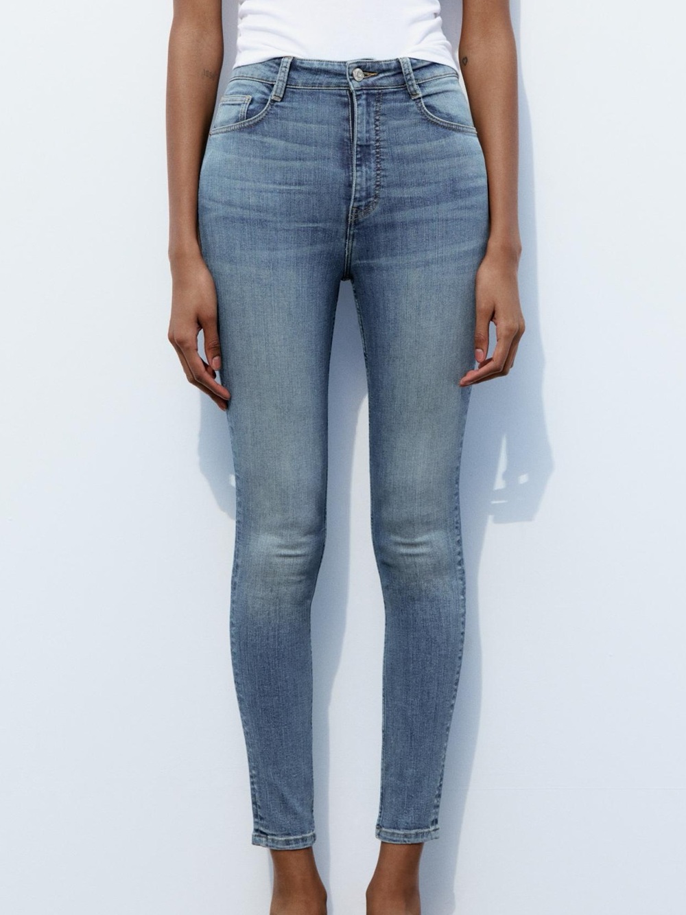 Zara Sculpt High Rise Skinny Jeans - New With Tags NWT